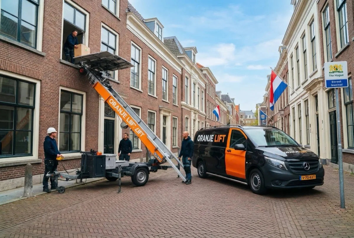 Verhuislift project Delft - kantoorverhuizing